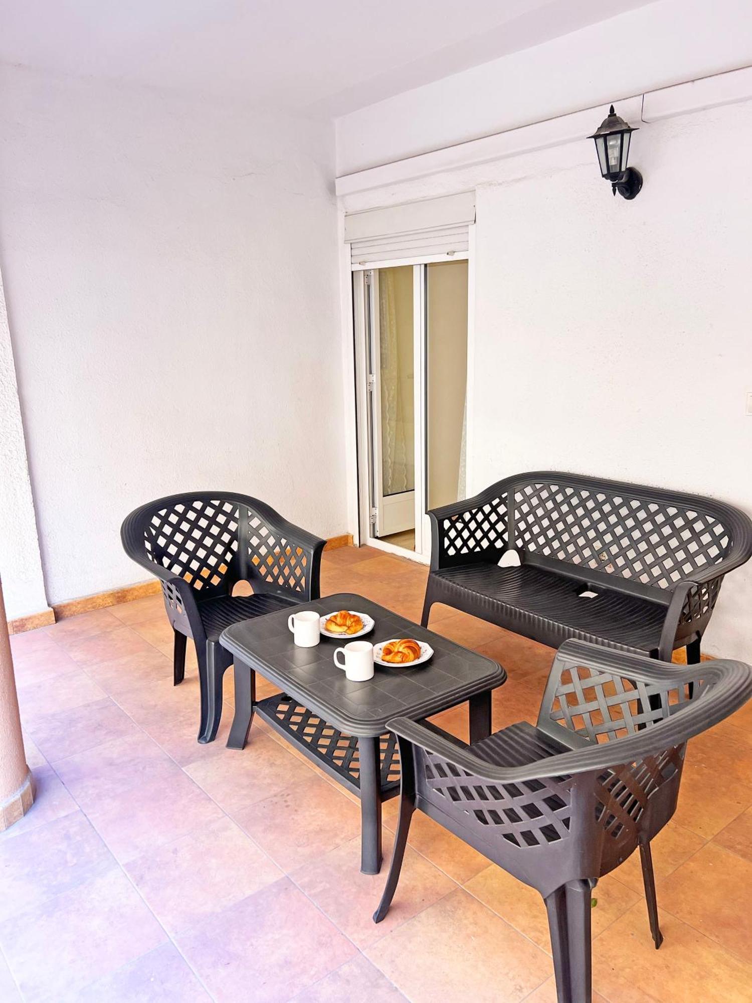 Encantador Muy Centrico Terraza Y Ac Alicante Exterior foto